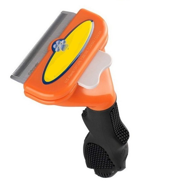Pet Plastic Hair Cleaner Comb Brush