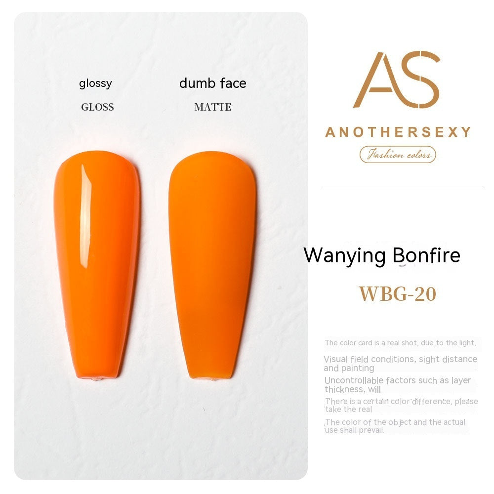 AS Yellow Nail Oil Gel New Whitening Nail Shop Special Set