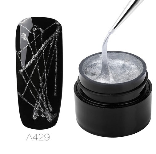 Rosalind spider nail gel Carved nail polish