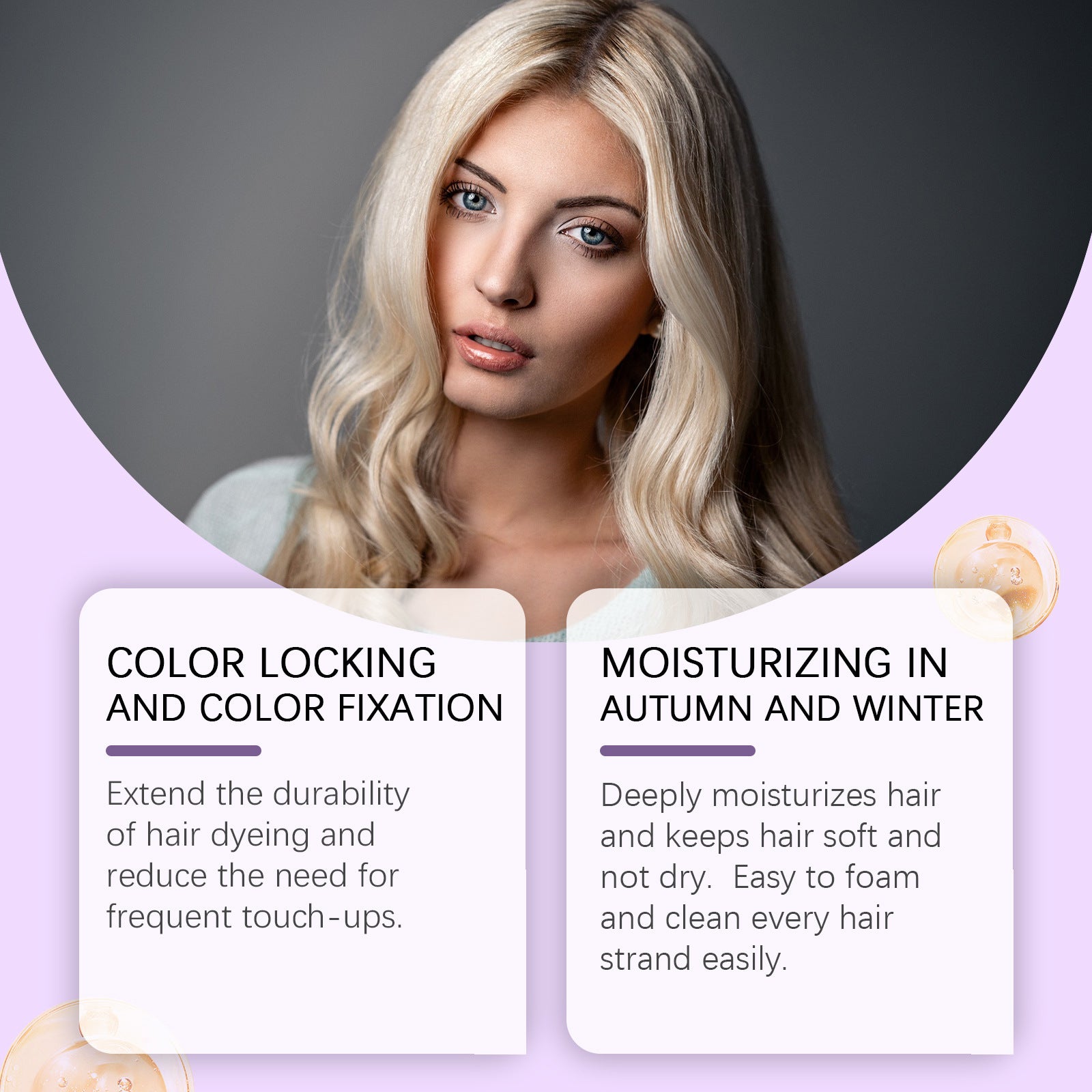Eelhoe Purple Shampoo Repairing & Nourishing Hair