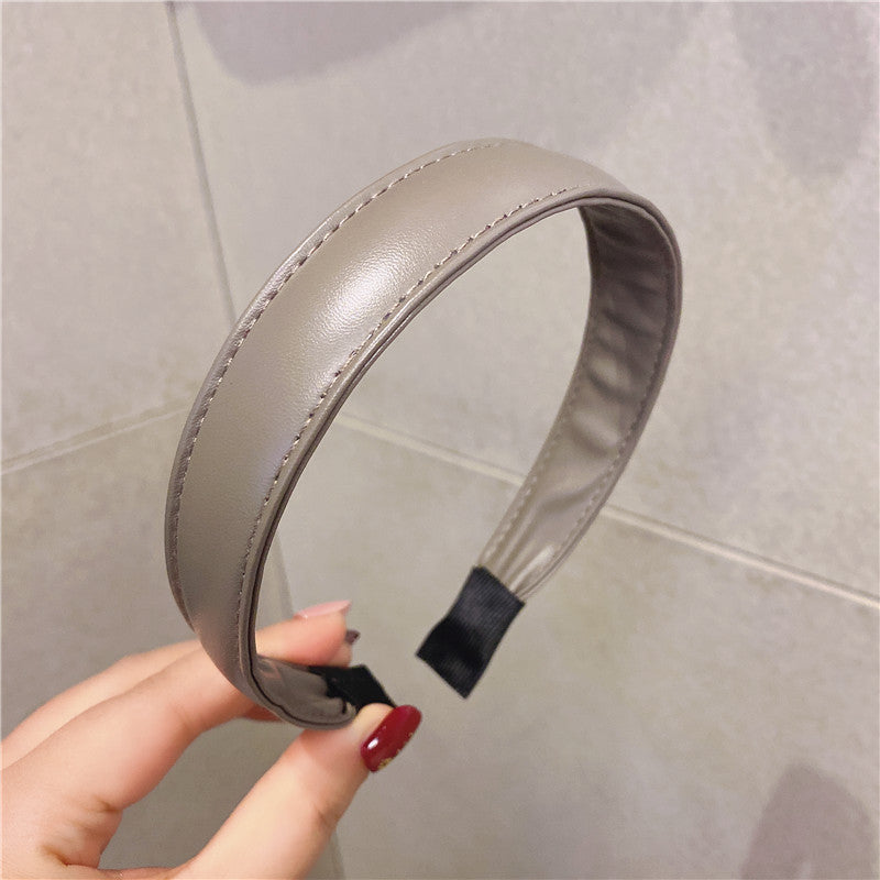 Simple And Versatile Leather Headband Hair Accessories