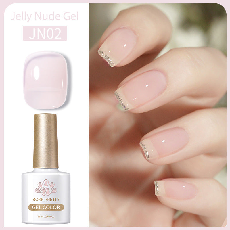 Born Pretty Nail Polish Transparent Color UV Polish Jelly Phototherapy Plastic