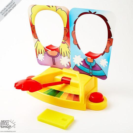 Single cream smash machine, face machine, desktop game, whole person toy.