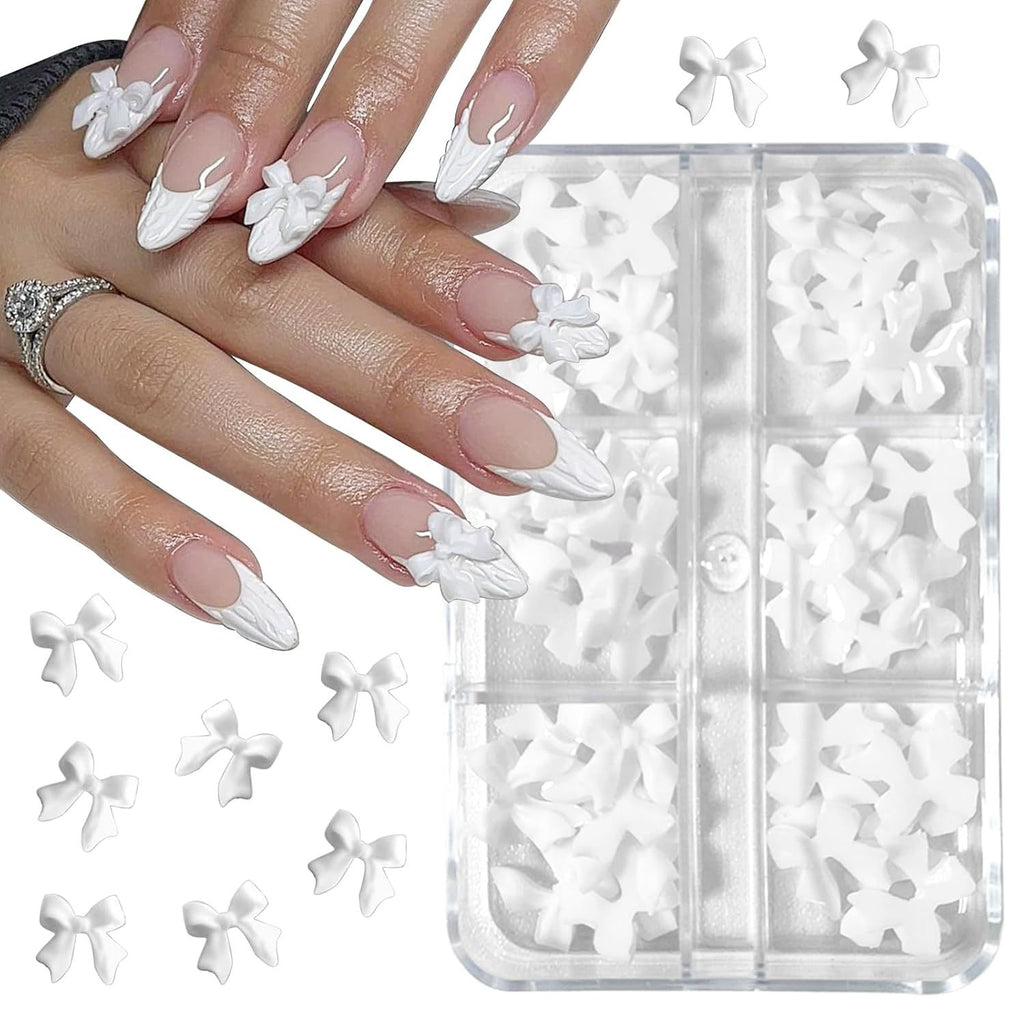 Nail Ornament Bow Pearl Accessories Suit