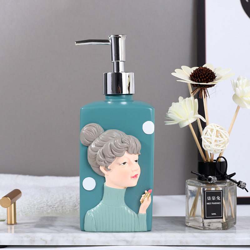Shower Gel Shampoo Hand Sanitizer Bottle Resin Craft Gift