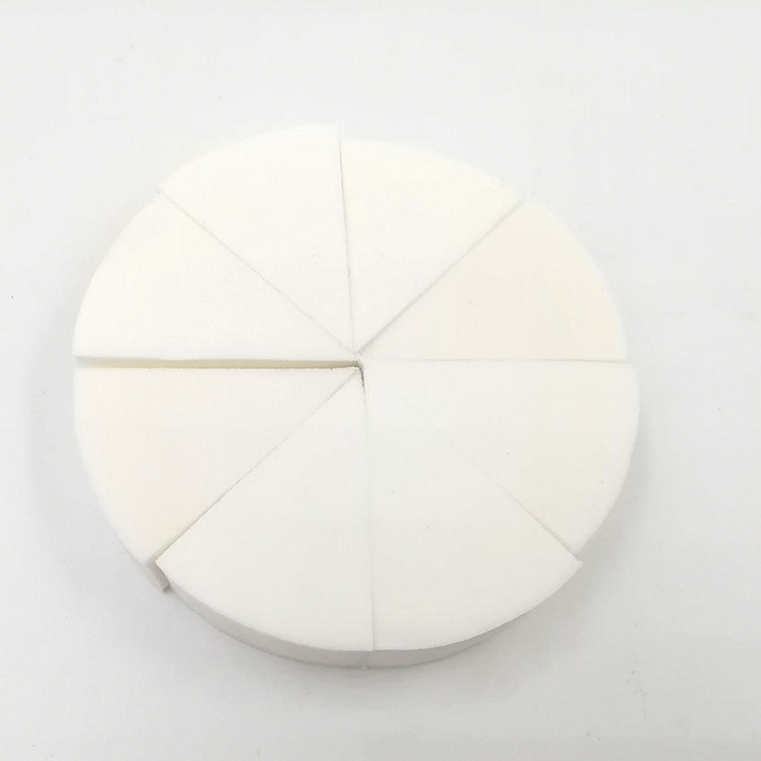 Round Wet And Dry Eight-cut Powder Puff Triangle Foundation Makeup Sponge
