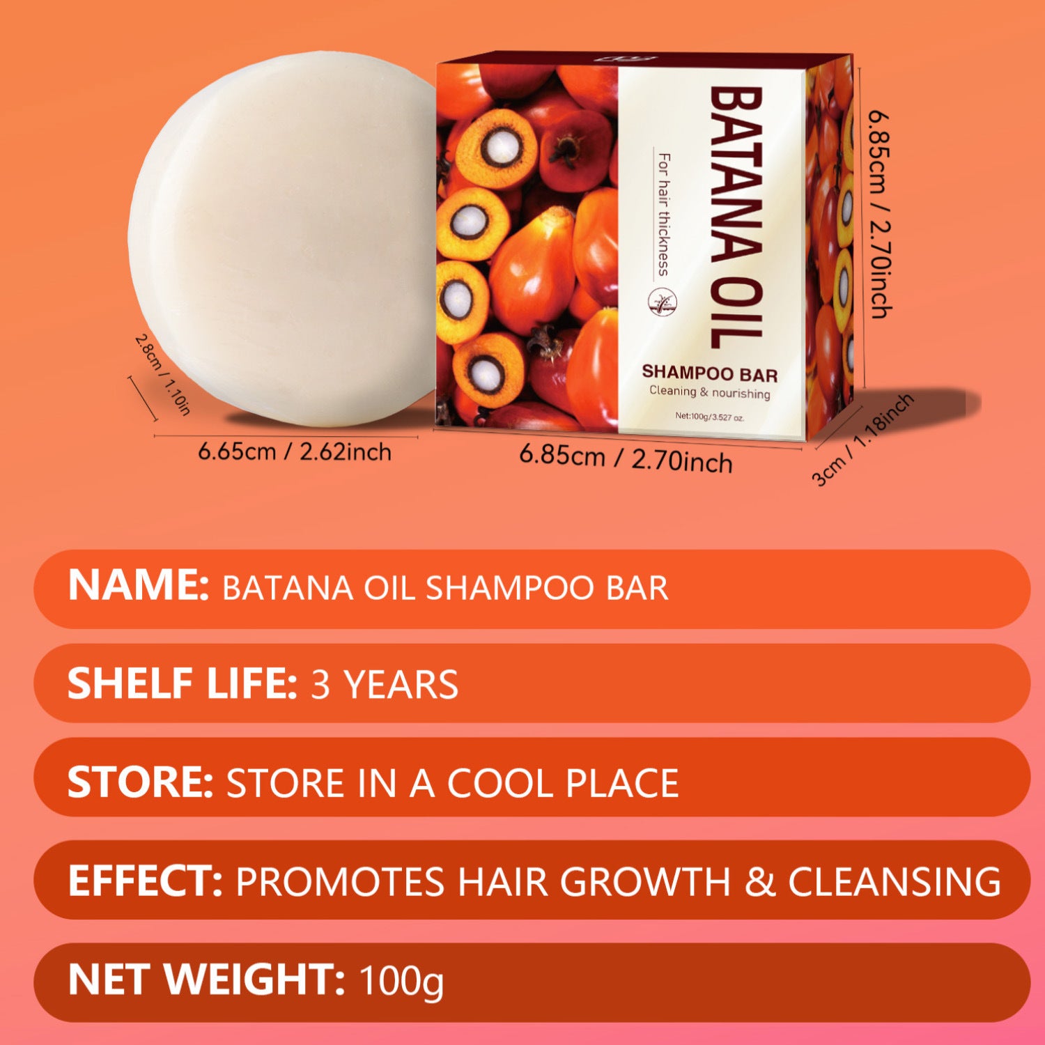 Batana Oil  Handmade Shampoo Soap