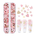 12-grid Box Nail Enhancement Sequins