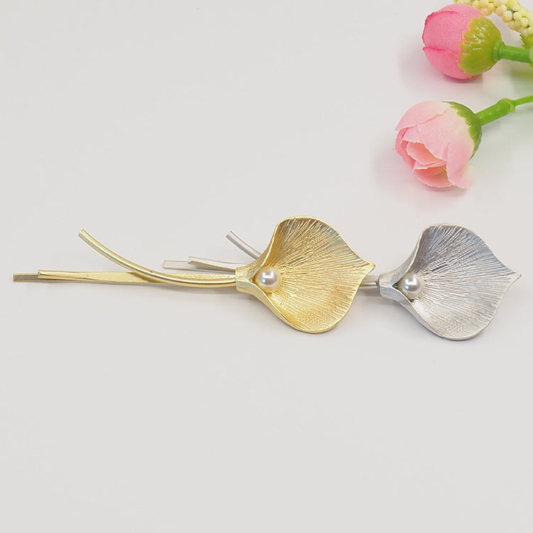 Spring And Summer New Tulip Metal Hairpin