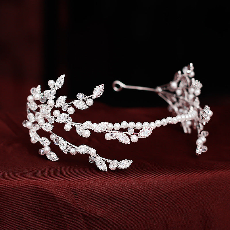 Bride Wedding Simple Headwear Headband Crown Accessories