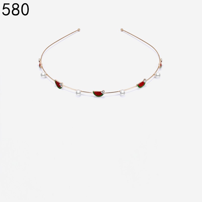 Simple forest girl with hair thin headband