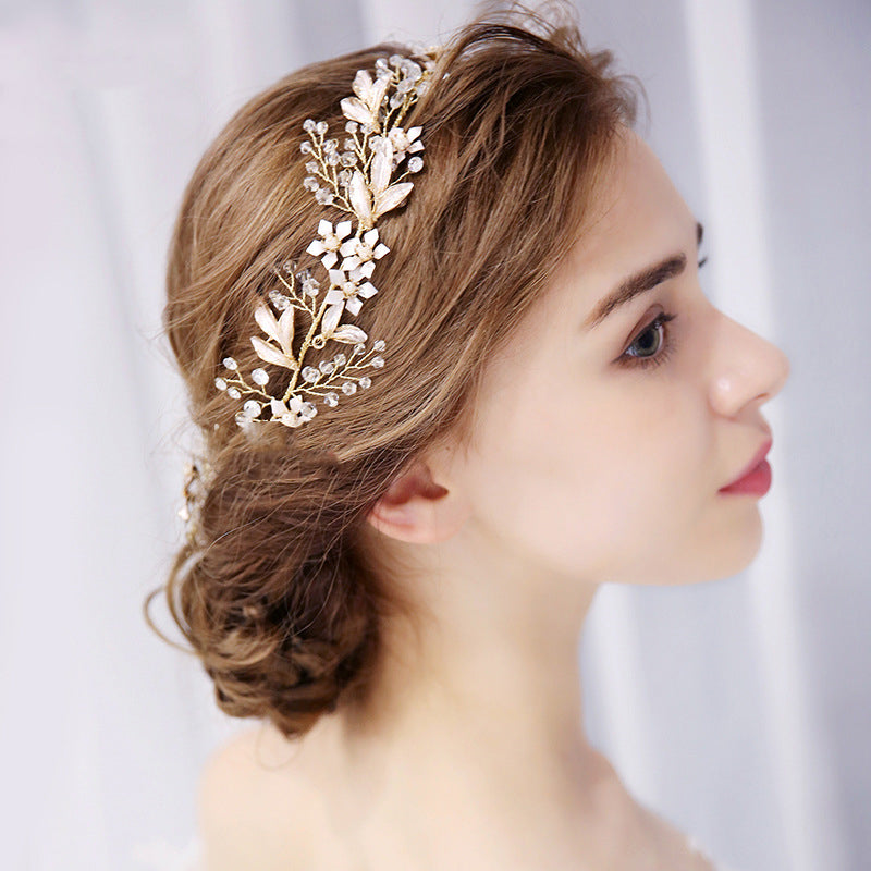 Ladies Fashion Bridal Headdress Leaf Style