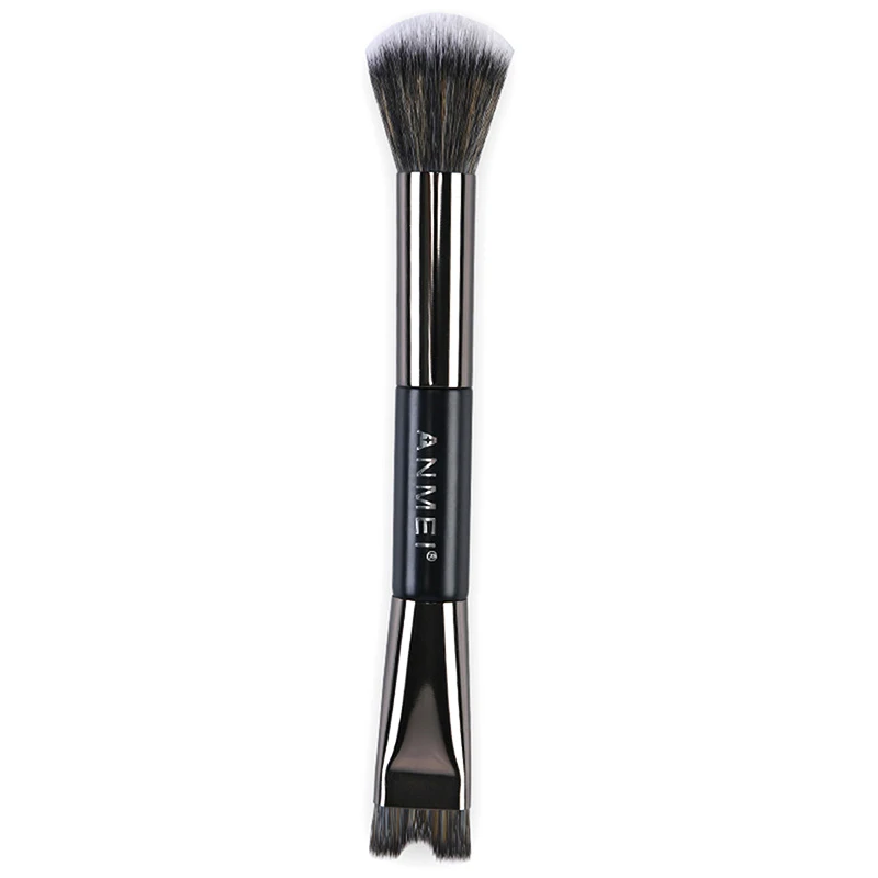 Nose Contour U-Shaped Makeup Brush For Sculpting And Defining Double Head Foundation Highlighter Brush Nose Shadow Brush