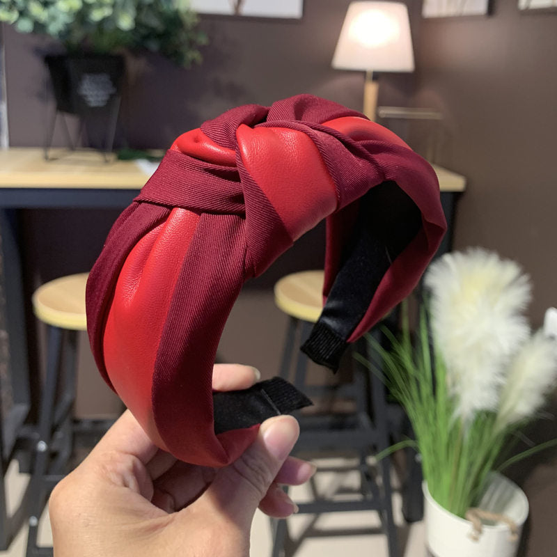 Press Hair Wash Face Hairpin Wide Side Head Hole Hair