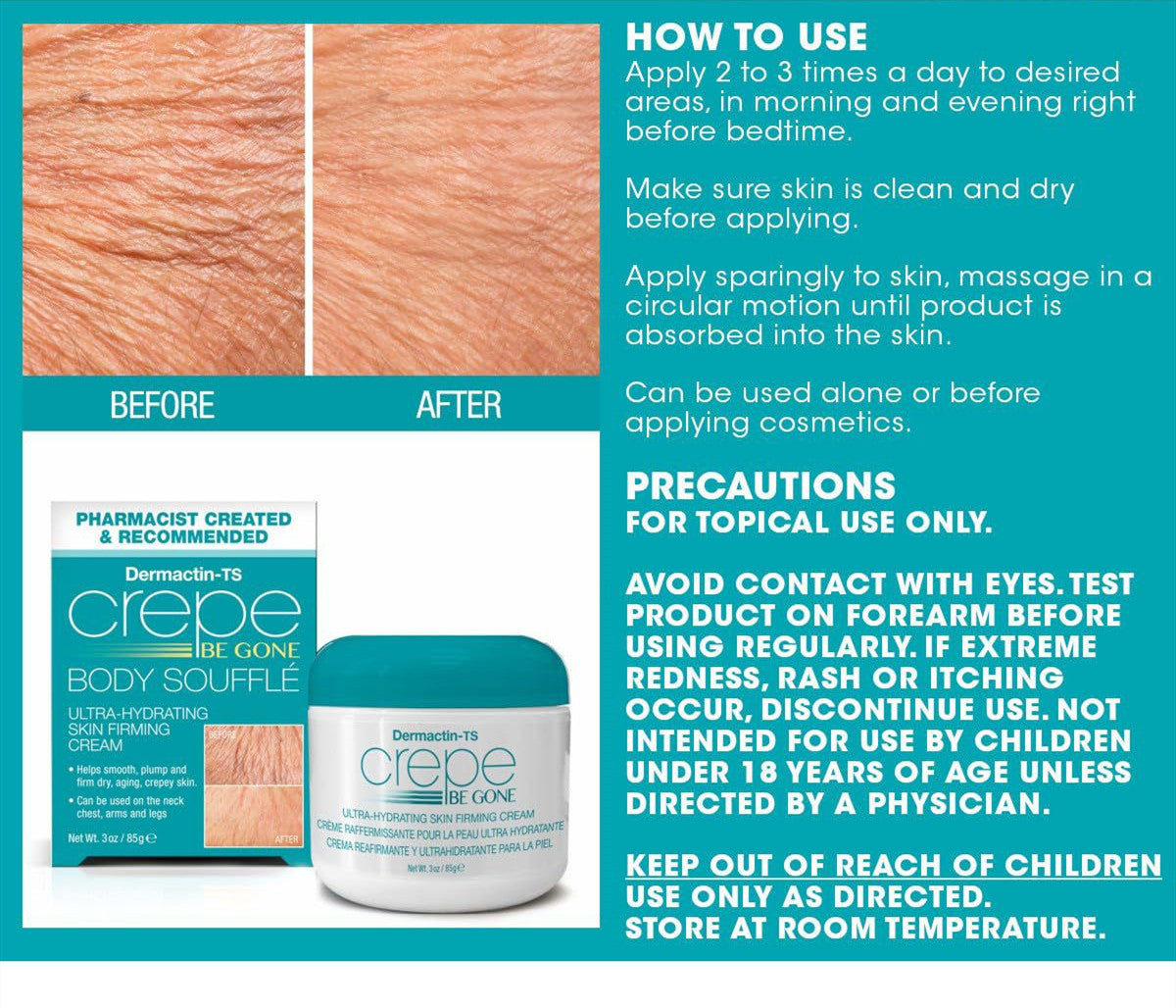 Body Firming Moisturizing Cream Moisturizing And Brightening