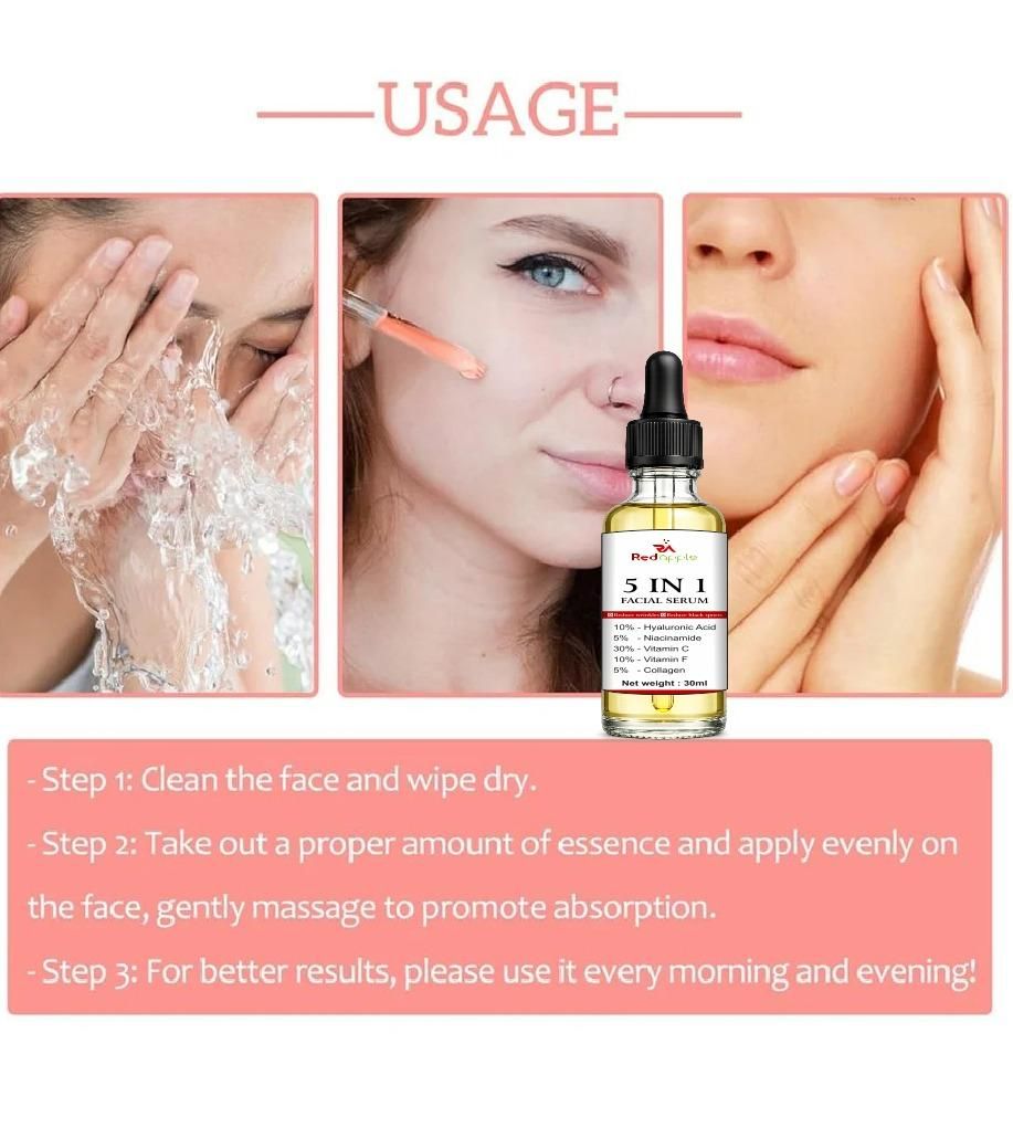 5 in 1 Facial Serum 30 ml Pack of 1