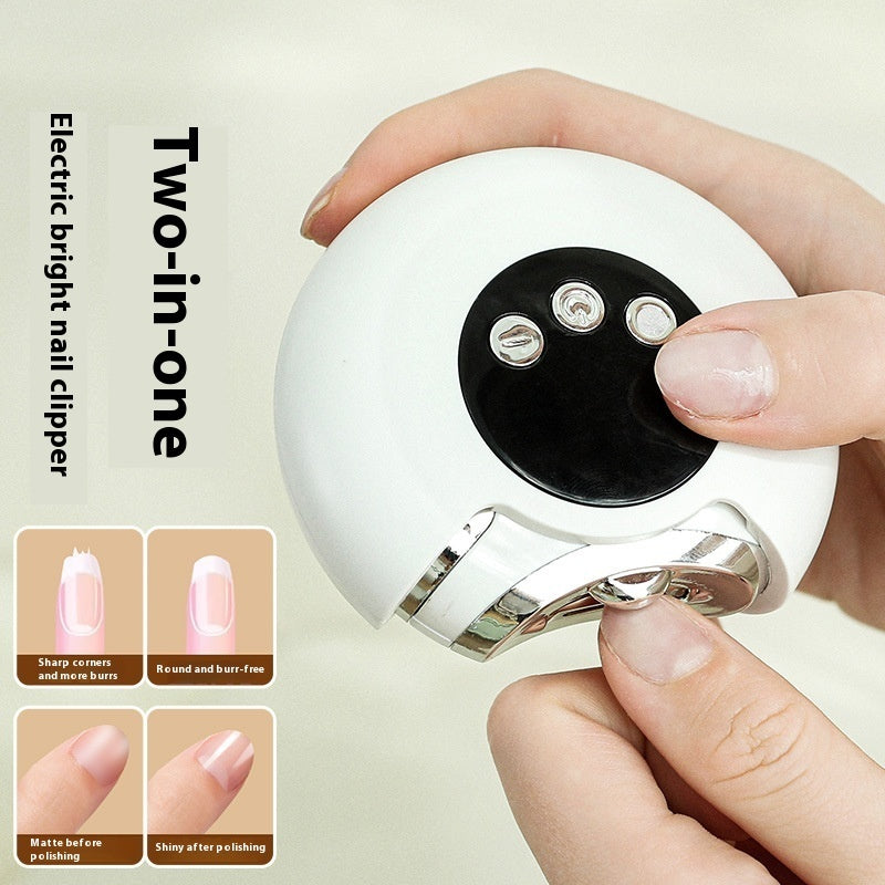 Electric Nail Clippers Household Multi-function Anti-splash Nail Piercing Device