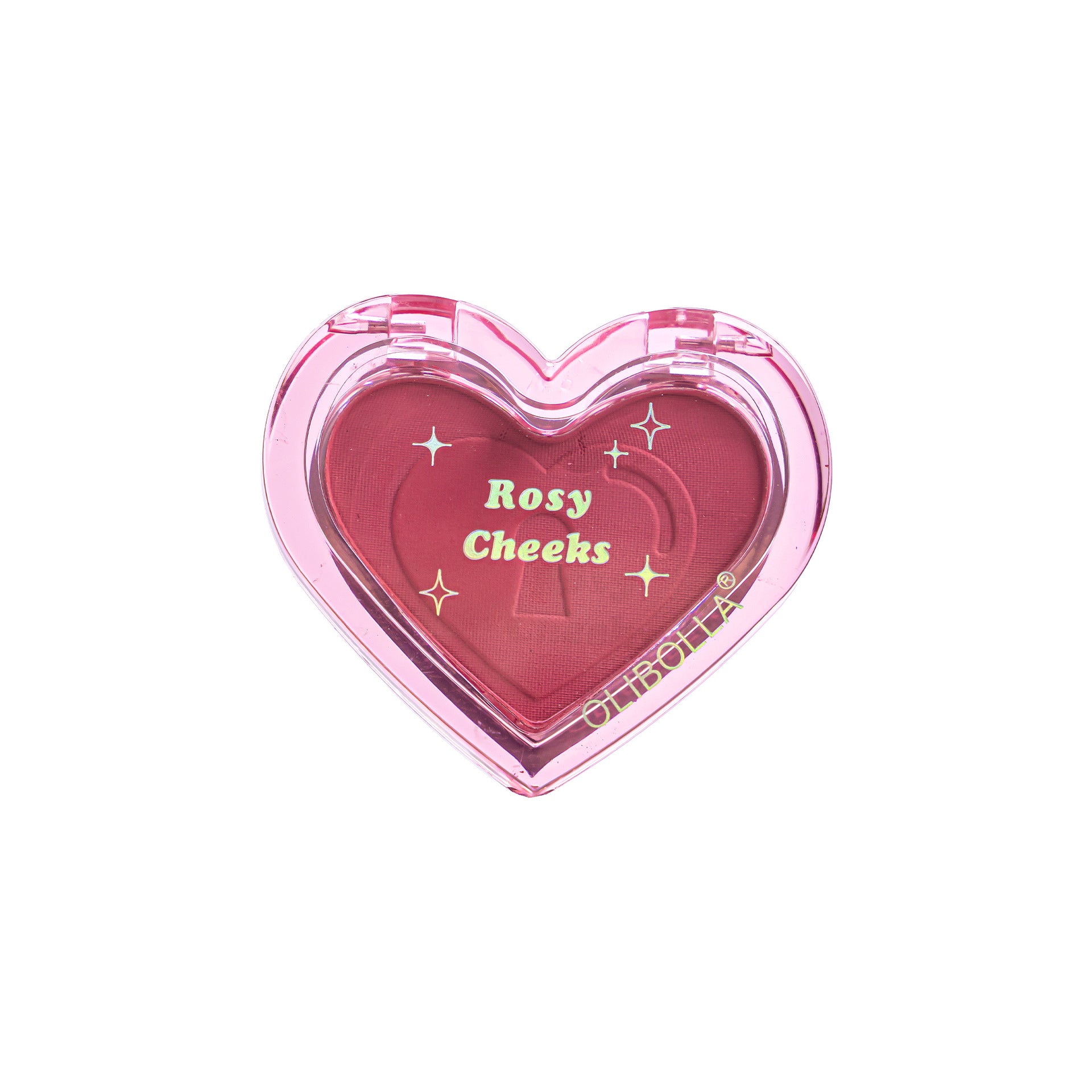 Olibolla Peach Heart Blush Contour Compact Not Easy To Fly