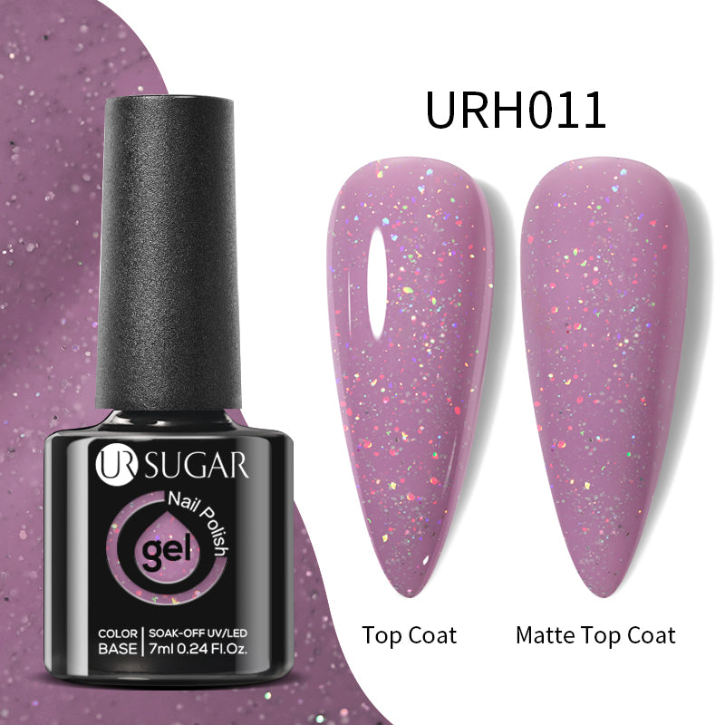 UR Sugar Matte Klein Blue Gel Nail Polish