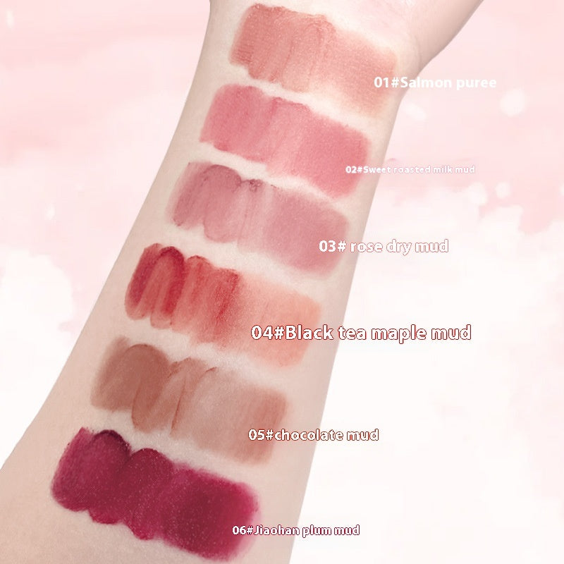 Kobeleen Cloud Bear Lip Lacquer Matte Velvet Matte Waterproof