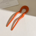 Simple U-shaped Hair Pin Female Hair Comb