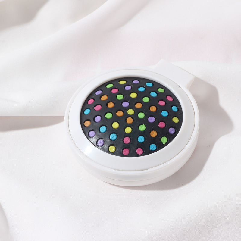 Women's Fashion Hairbrush Simple Rainbow Fold Curly Hair Massage Comb Hair Brush Airbag Comb