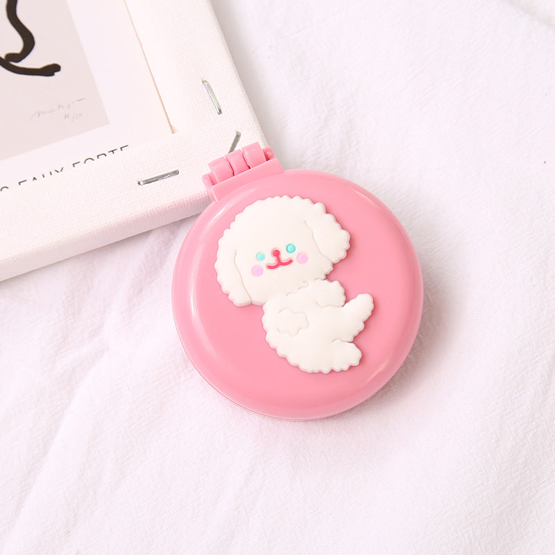 Cute Girly Heart Folding Airbag Comb
