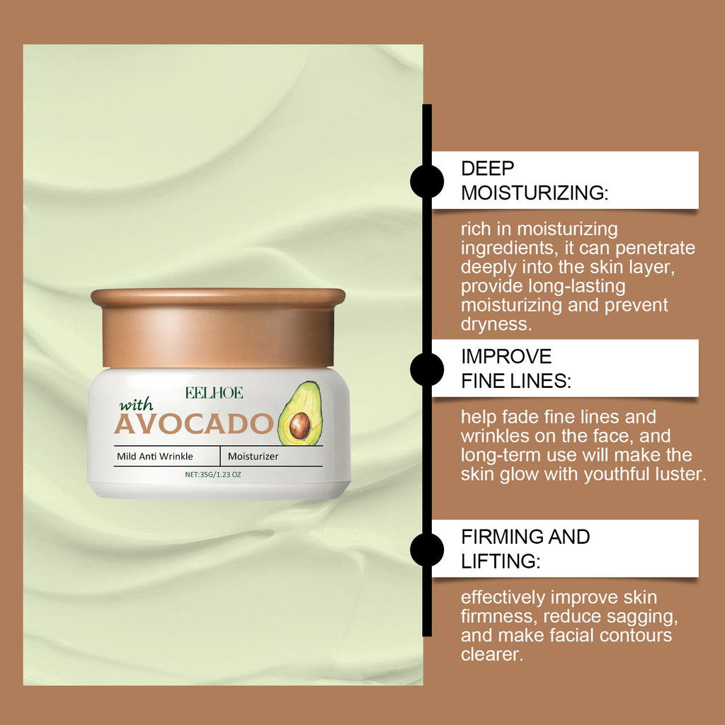 Avocado Fade Wrinkles Cream Moisturizing