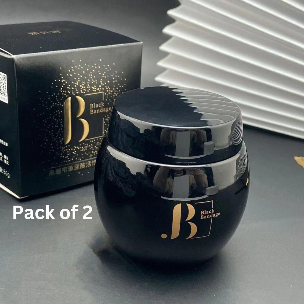 Black Bandage Hyaluronic Acid Active Peptide Face Cream (Pack Of 2)