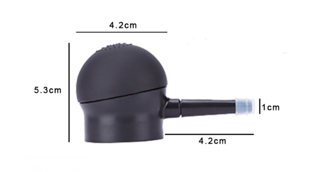 Portable Sevich nozzle Hair Spray Applicator Pump and Comb Fiber Hair Loss Extensions Tool