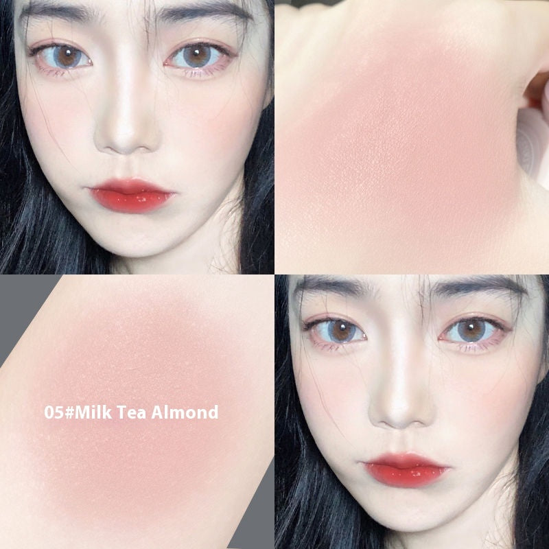 La Mei La Women's Fashion Highlight Blush Makeup Palette Face Repair Pearlescent