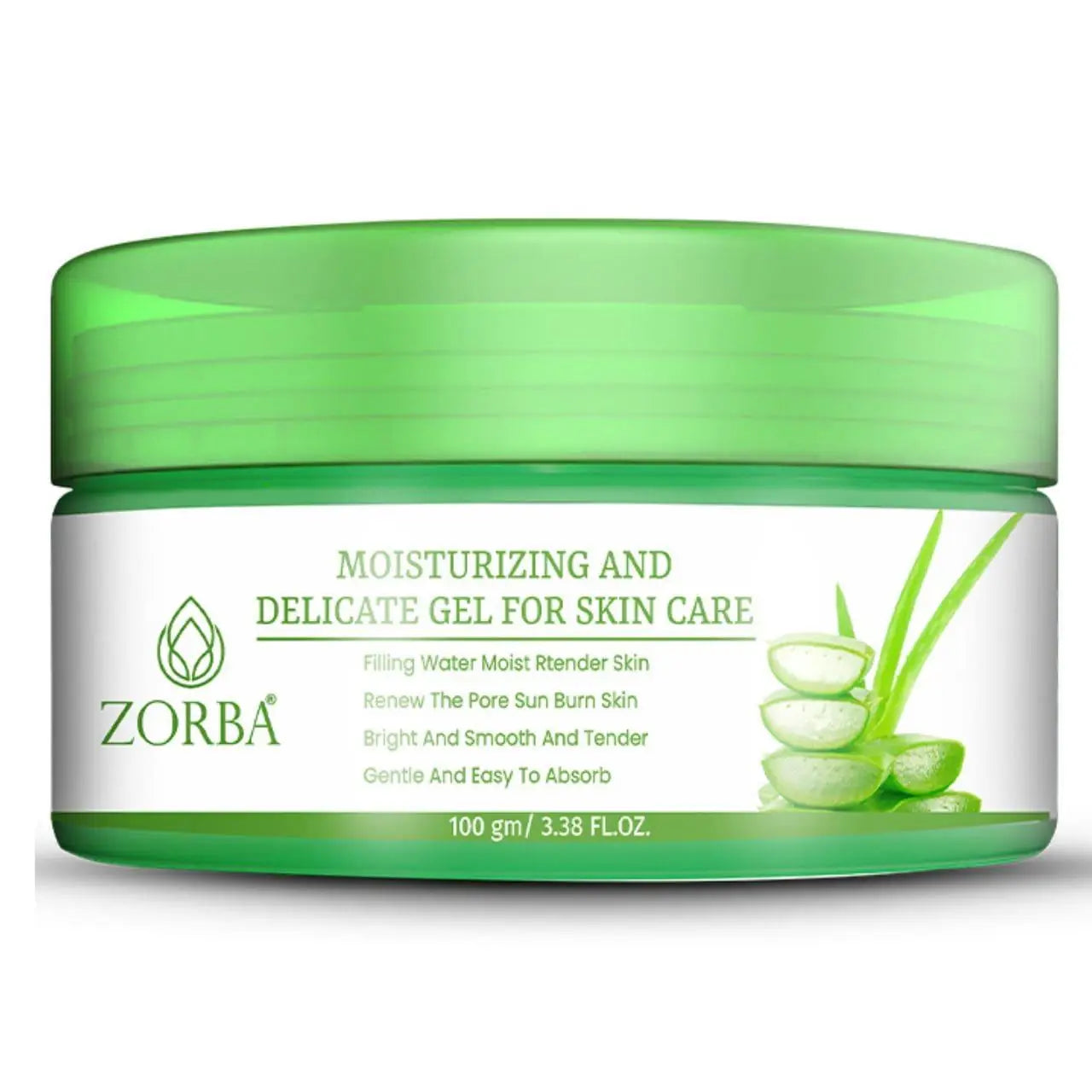 ZORBA Moisturizing and Delicate Gel for Skin Care 100 gm Pack of 1