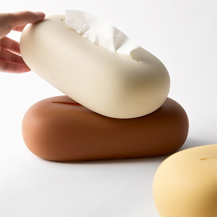 Household Cream Style Silicone Tissue Box