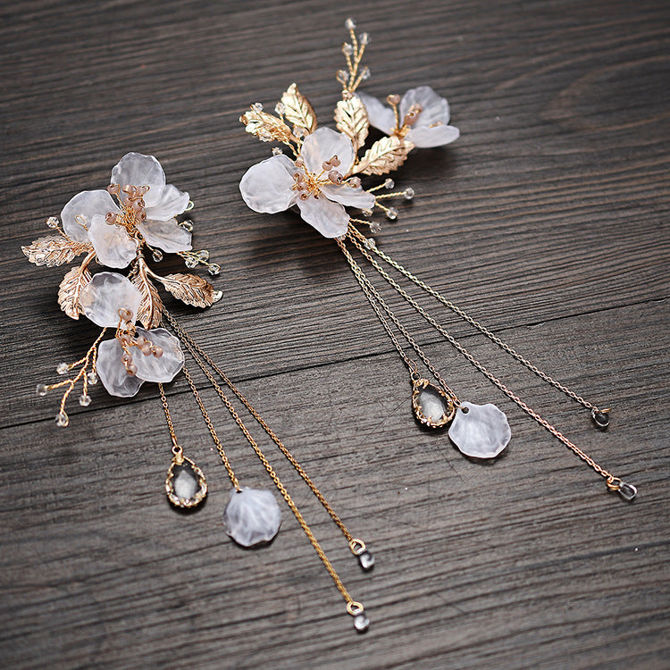 Hair Accessories Mori Style Comb Earrings Set