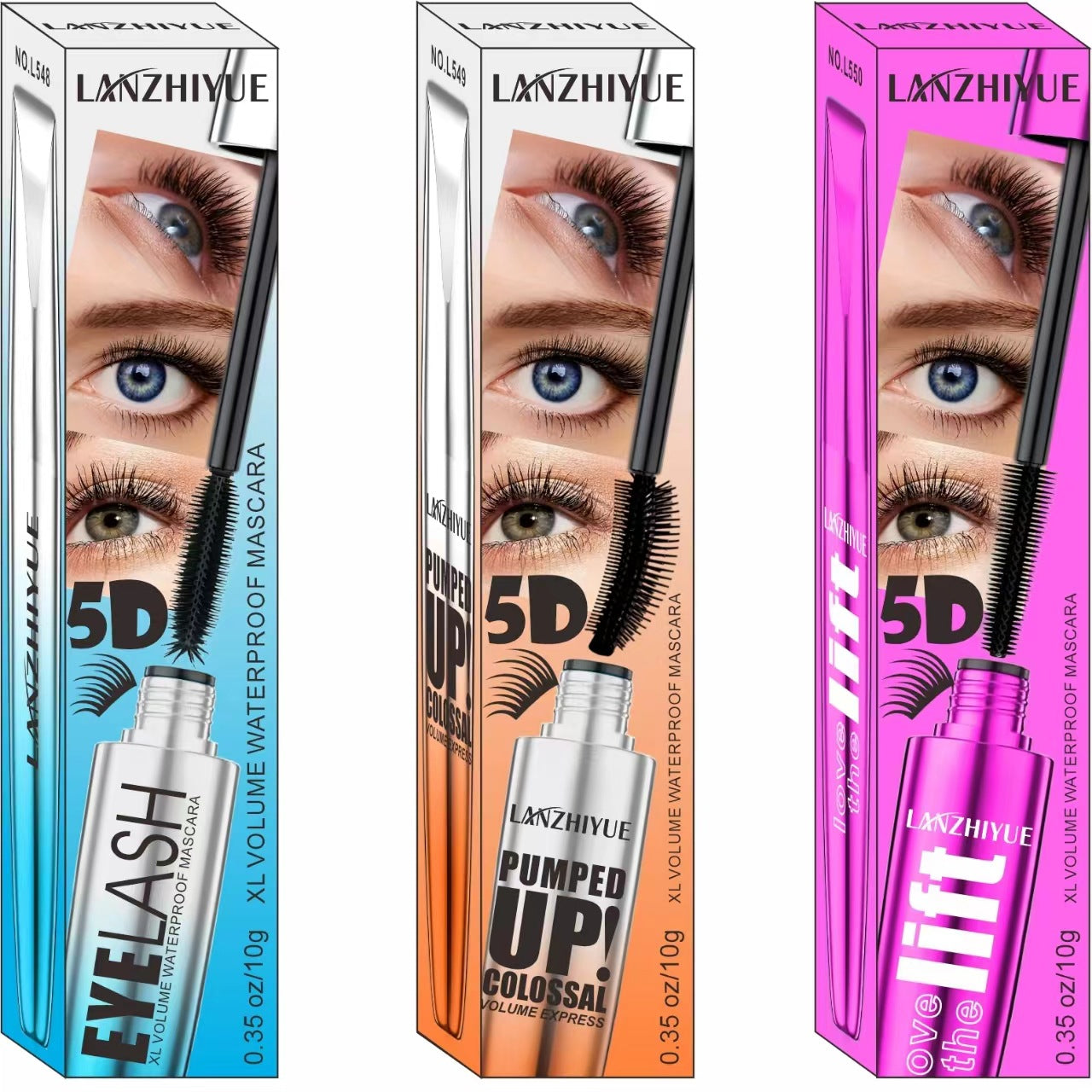 Makeup Mascara Thick Long Curling