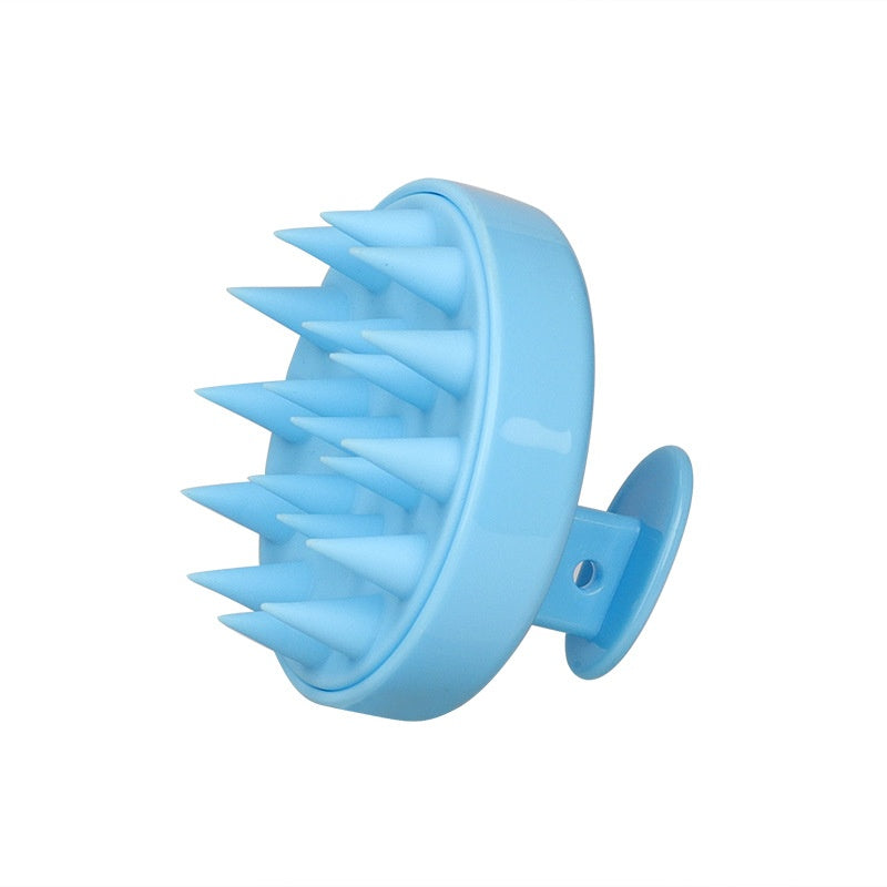 Silicone Shampoo Brush Scalp Meridian Massage Brush Hair Washing Artifact Anti-dandruf And Relieve Itching Home Hair Salon Adult Head Scratching Tool