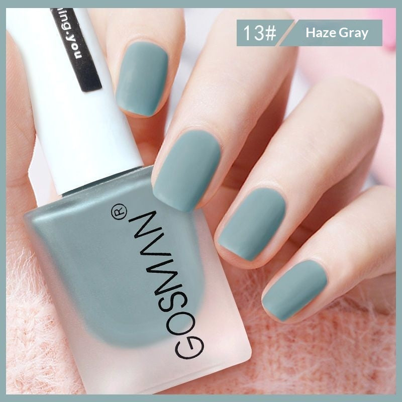Gosman Quick-dry Matte Nail Polish, Non-peel
