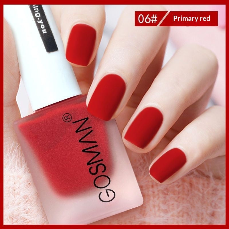 Gosman Quick-dry Matte Nail Polish, Non-peel