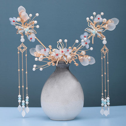 Ancient Style Headdress Hanfu Hairpin Comb Set