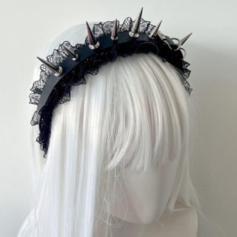Subculture Studded Headband For Women