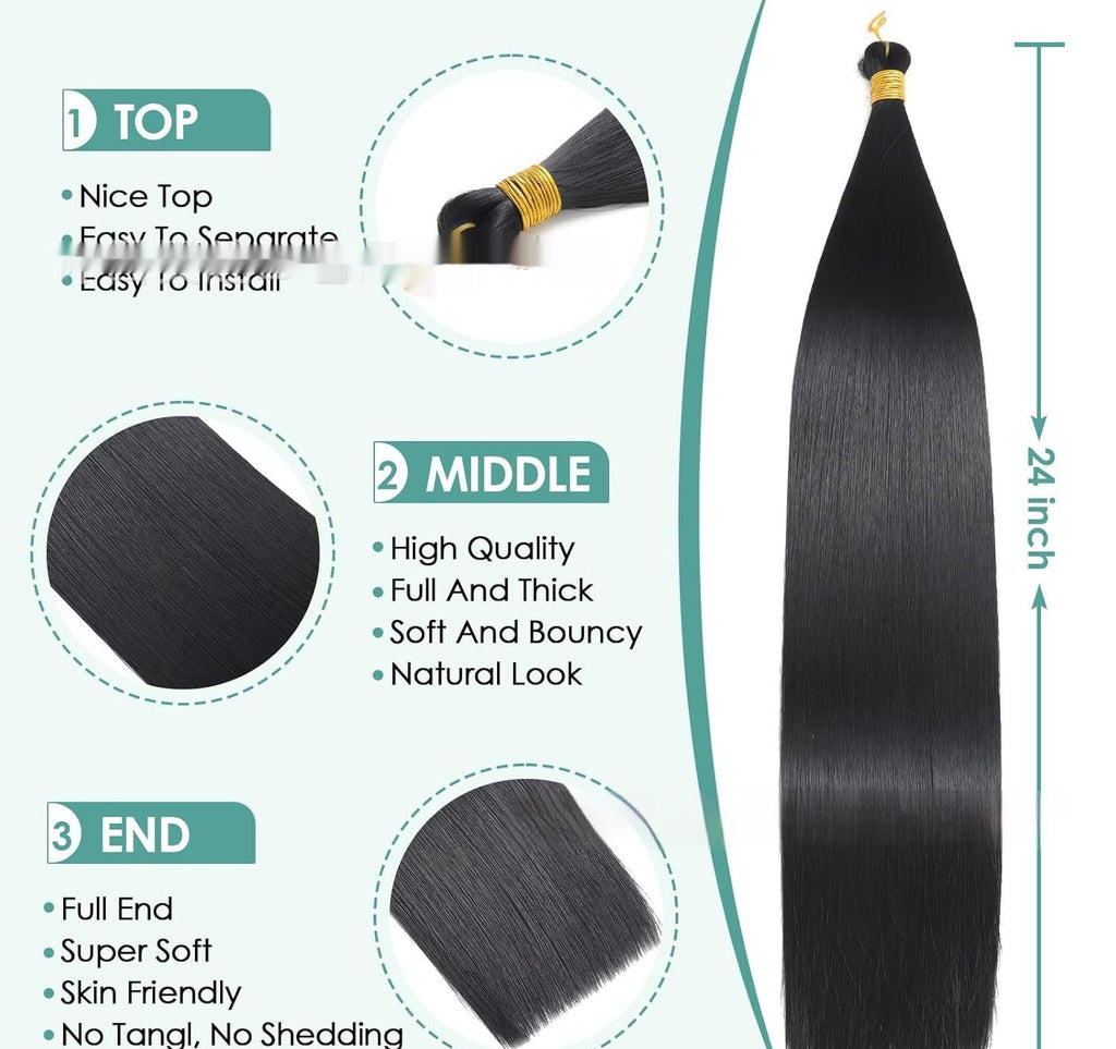 Bone Straight Hair 24in150g Straight Straight Hair