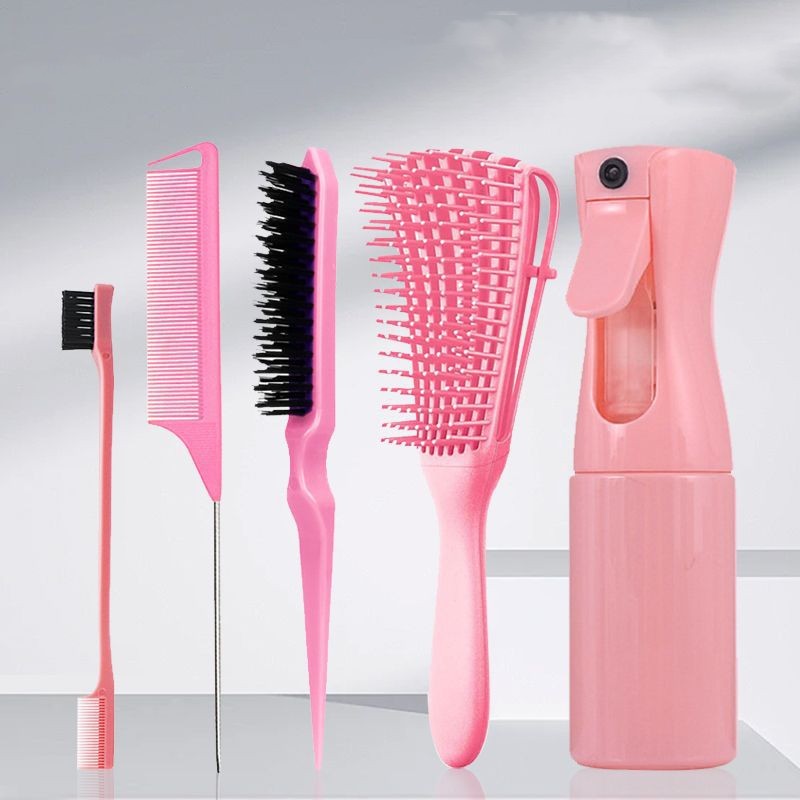 Hairdressing Comb Set Three Rows