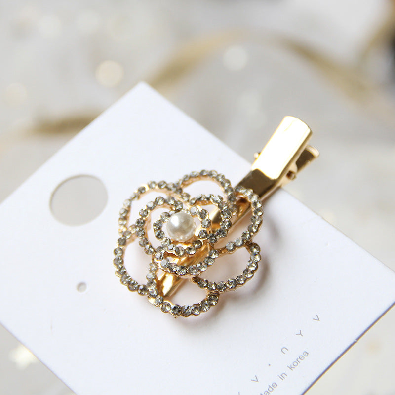 Adult hairpin Liu Haibin clip net red clip
