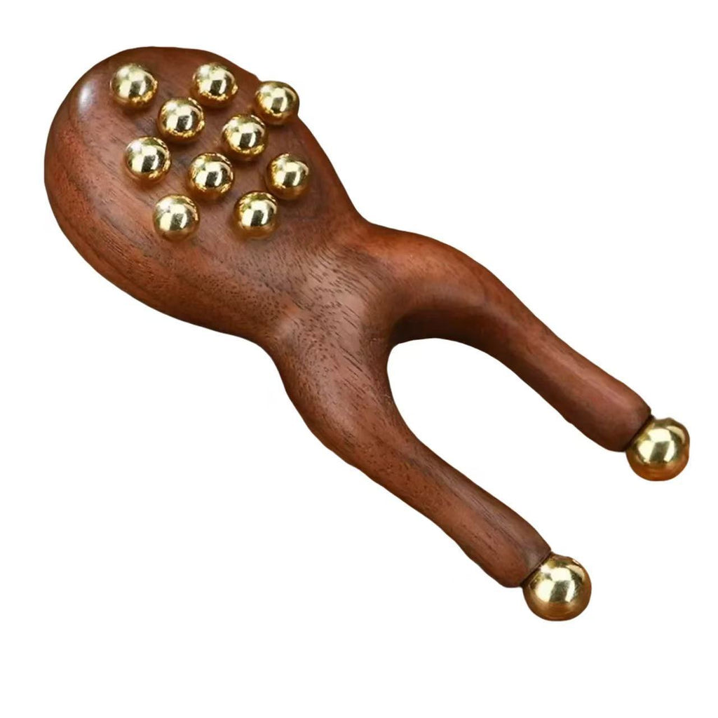 Massage Comb Head And Meridian Care Sandalwood Comb