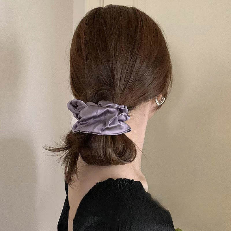 Silk Hair Ring Large Intestine Hair Ring 6CM Hair Rope