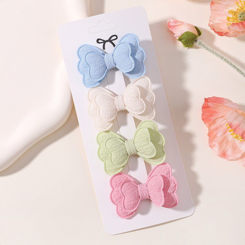 Double Butterfly Barrettes Suit