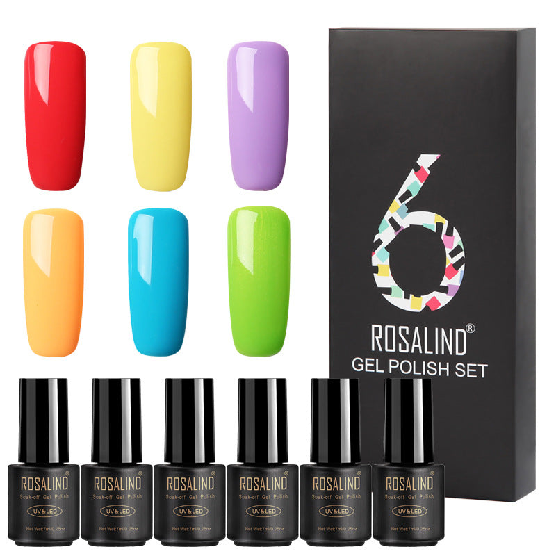 Rosalind Fine nail polish 6 bottles