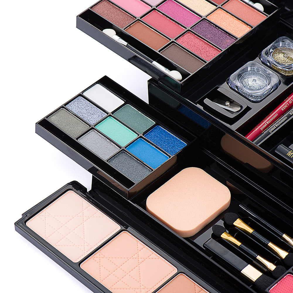 Missyoung Eye Shadow Lip Gloss Blush Concealer Makeup Set