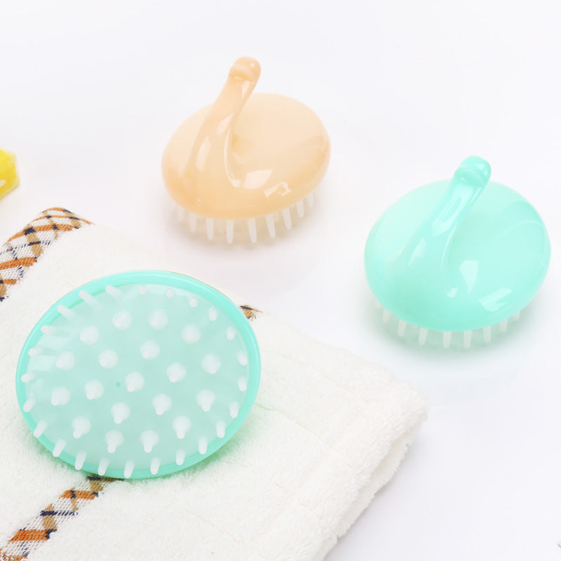 MassageCombing Silicone Shampoo PE Brush
