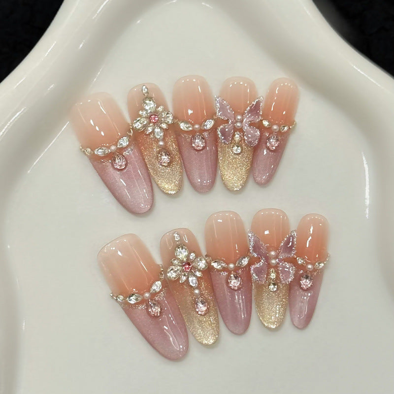 Fairy-style, Light-reflecting Nail Stickers That Enhance Your Complexion